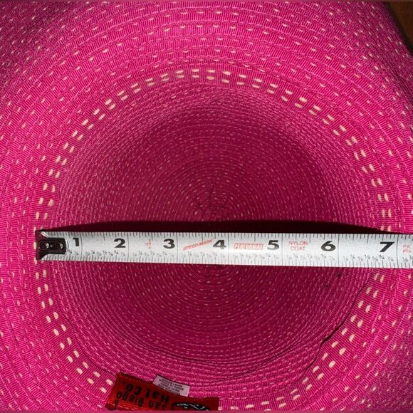 San Diego Women's Pink Ribbon Braid Hat with 5” brim EUC - Picture 6 of 16